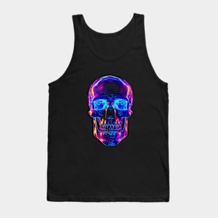 LSD Skull Trippy Tank Top